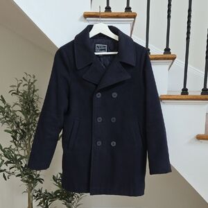 Rothschild Boys Navy Pea Coat